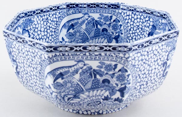Bowl octagonal c1930